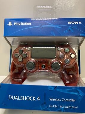 Sony DualShock 4 Wireless Controller - Translucent Dark Red